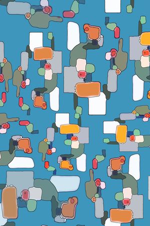 抽象印花华亿平台图片