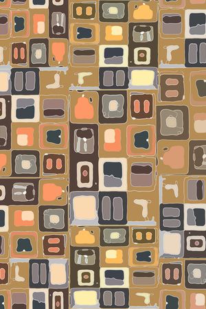 抽象印花华亿平台图片