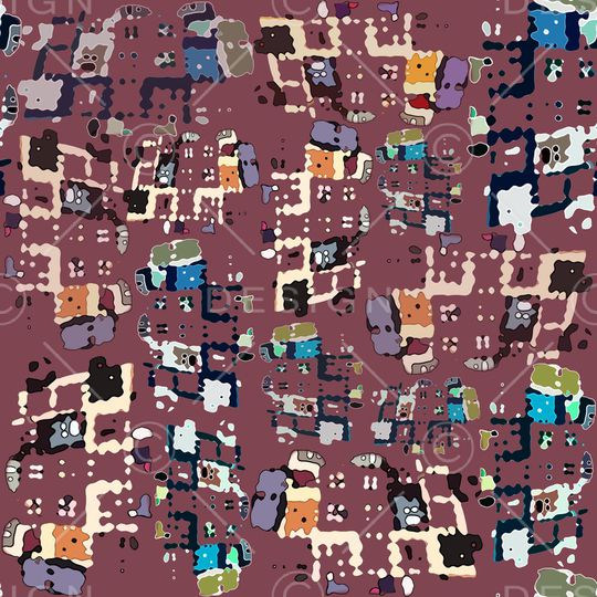 大牌风印花华亿平台图片