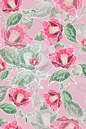 绿植树叶印花华亿平台图片