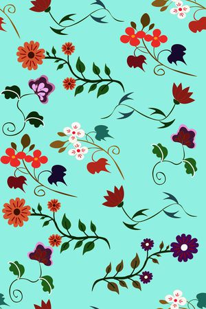 复古印花华亿平台图片