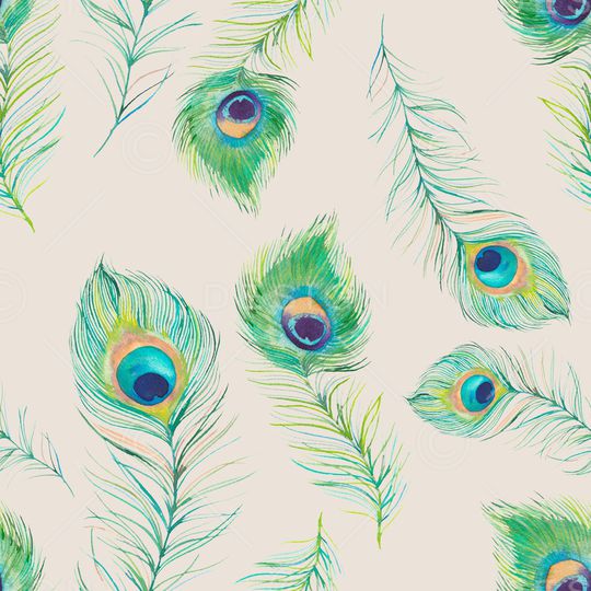 羽毛印花华亿平台图片