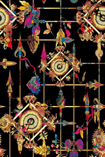 涂鸦印花华亿平台图片