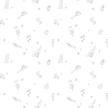 1289479-乐器剪影-1