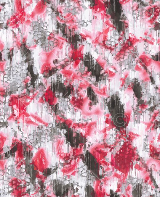 抽象印花华亿平台图片