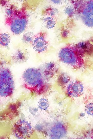 水彩印花华亿平台图片