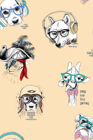 动物印花华亿平台图片