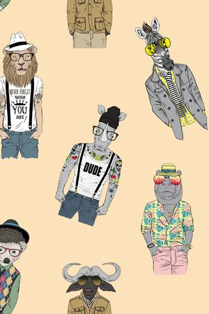 动物印花华亿平台图片