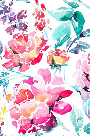 水彩印花华亿平台图片