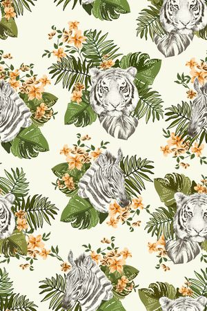 老虎印花华亿平台图片