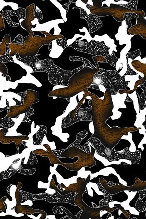 迷彩印花华亿平台图片