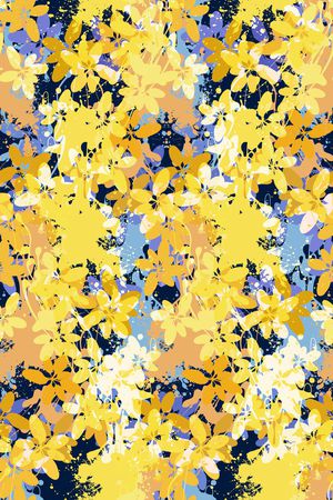 抽象男装印花华亿平台图片