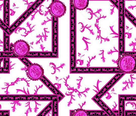 几何印花华亿平台图片