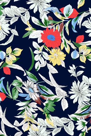 玫瑰花印花华亿平台图片