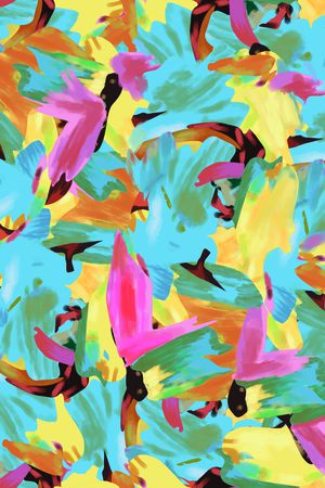 涂鸦印花华亿平台图片