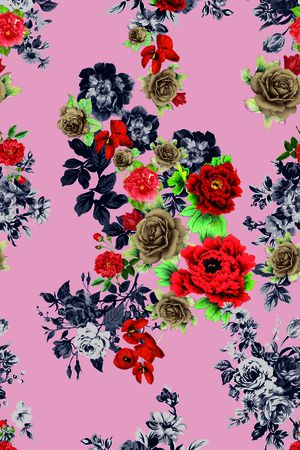 绿植树叶印花华亿平台图片