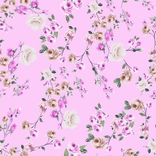 玫瑰花印花华亿平台图片