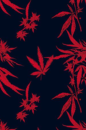 绿植树叶印花华亿平台图片