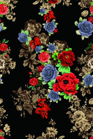 绿植树叶印花华亿平台图片