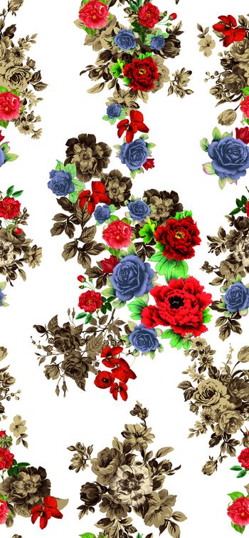 绿植树叶印花华亿平台图片