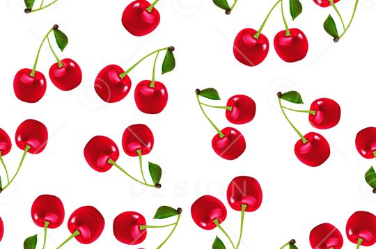 樱桃印花华亿平台图片