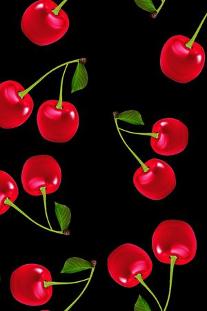 樱桃印花华亿平台图片