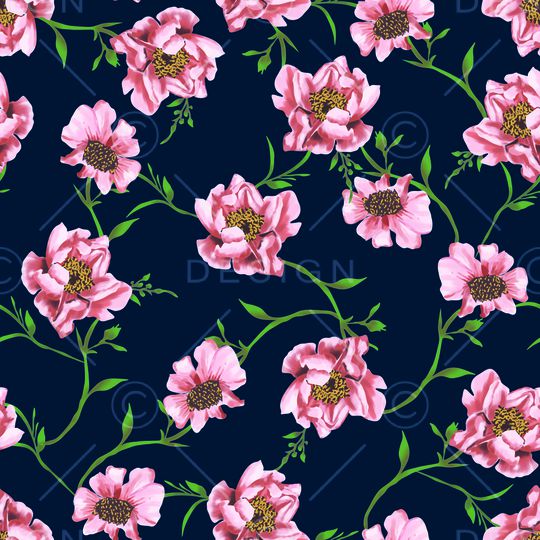 绿植树叶印花华亿平台图片