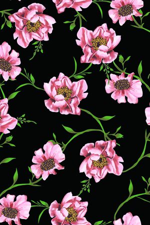 绿植树叶印花华亿平台图片