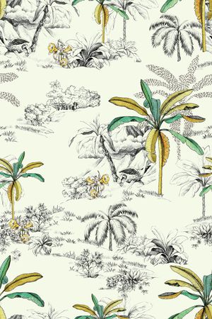 线条画印花华亿平台图片