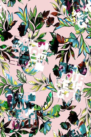 涂鸦印花华亿平台图片