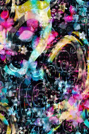 水彩印花华亿平台图片