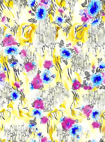 水彩印花华亿平台图片