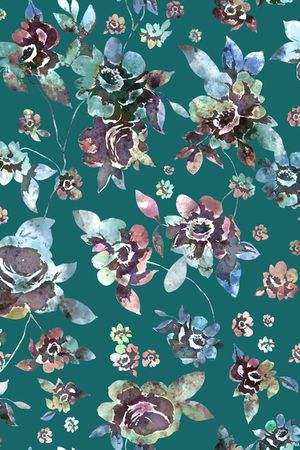 水彩印花华亿平台图片