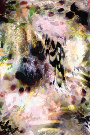 抽象印花华亿平台图片