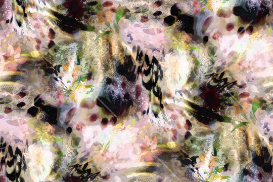 抽象印花华亿平台图片