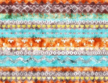 水彩印花华亿平台图片