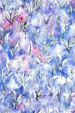 水彩印花华亿平台图片