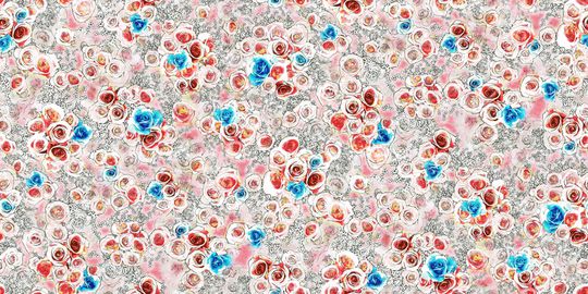 水彩印花华亿平台图片