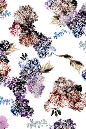 水彩印花华亿平台图片