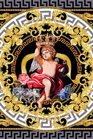 定位花印花华亿平台图片