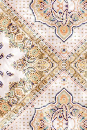 佩斯利印花华亿平台图片