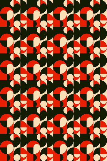 几何印花华亿平台图片