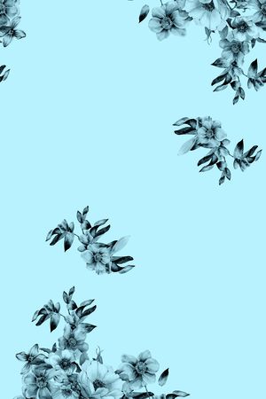 绿植树叶印花华亿平台图片