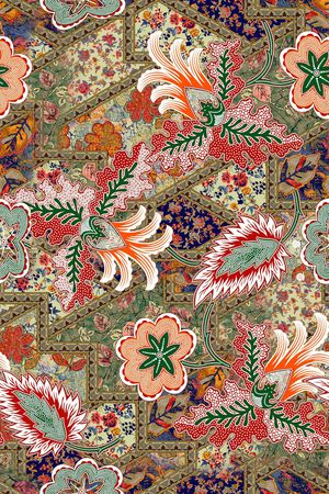 复古印花华亿平台图片