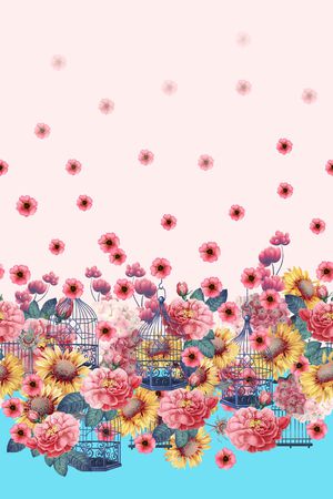 定位花印花华亿平台图片