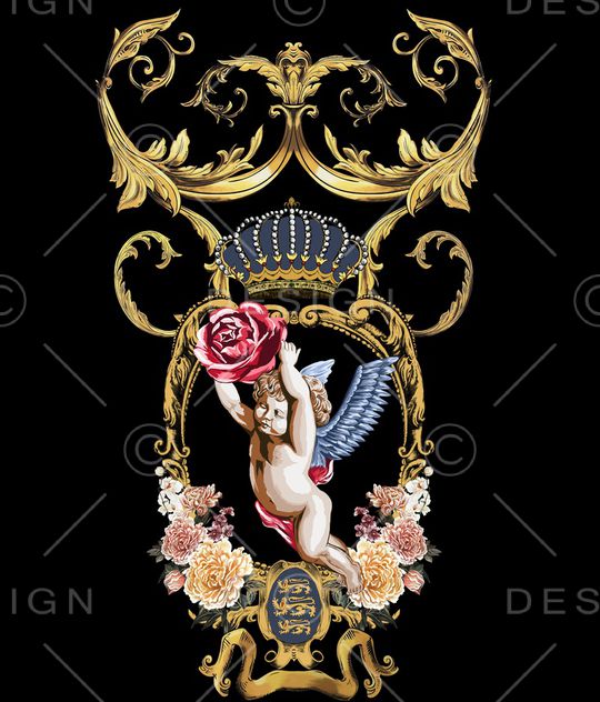 定位花印花华亿平台图片