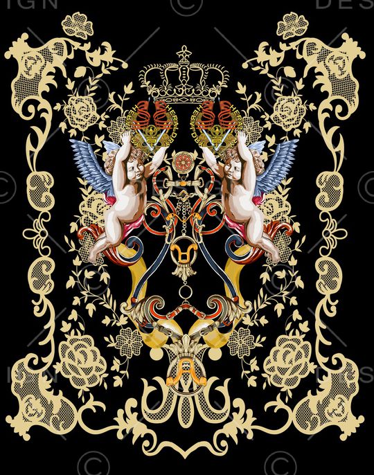 定位花印花华亿平台图片