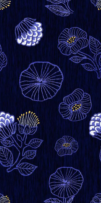 图案——花卉印花华亿平台图片