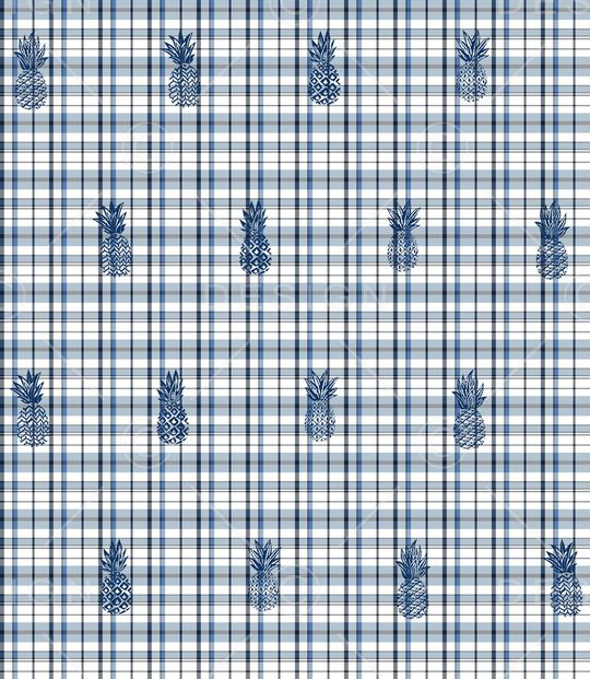 格子印花华亿平台图片