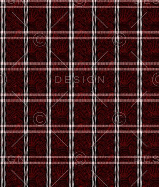 格子印花华亿平台图片